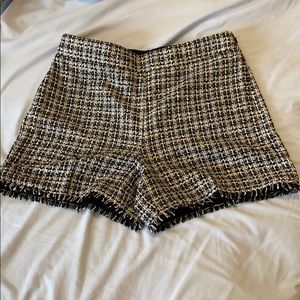 Tweed shorts